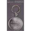 PŘÍVĚSEK NA KLÍČE|GAME OF THRONES  LOGO|4,5 x 6 cm