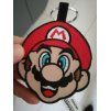 PŘÍVĚSEK NA KLÍČE|TEXTILIE  SUPER MARIO|FACE