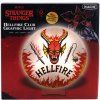 LAMPA DEKORATIVNÍ|STRANGER THINGS  CLUB HELLFIRE|VÝŠKA 24 cm