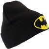 ČEPICE ZIMNÍ|DC COMICS|BATMAN  LOGO|PŘELOŽENÁ|UNIVERSÁLNÍ