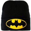 ČEPICE ZIMNÍ|DĚTSKÁ|DC COMICS  BATMAN LOGO|PŘELOŽENÁ