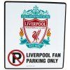 CEDULE NA ZEĎ|LIVERPOOL FC  NO PARKING|LOGO|23 x 25 cm