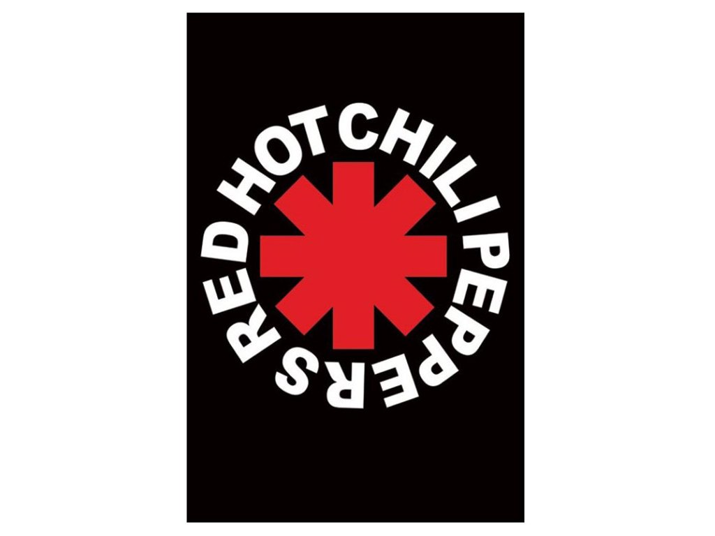 PLAKÁT 61 x 91,5 cm|RHCHP  RED HOT CHILI PEPPERS|LOGO