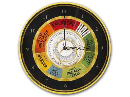 HODINY NÁSTĚNNÉ|FANTASTIC BEASTS  WIZARDING WORLD EMERGENCY|PRŮMĚR 25