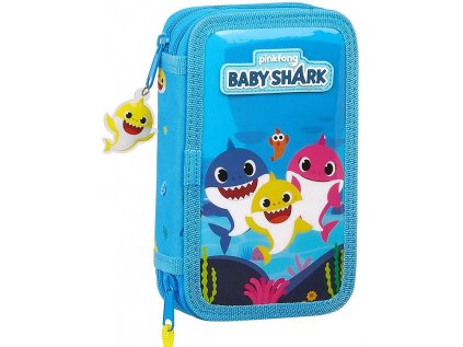 POUZDRO ŠKOLNÍ|BABY SHARK  DVOUDÍLNÉ|854 12060|28 POLOŽEK