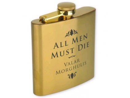 PLASKAČKA|GAME OF THRONES  200 ml|ALL MEN MUST DIE