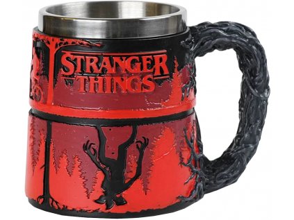 HRNEK 3D NEREZ|STRANGER THINGS  350 ml|THE UPSIDE DOWN