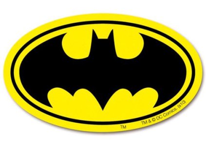 MAGNET KOVOVÝ 7 x 5 cm|BATMAN  LOGO