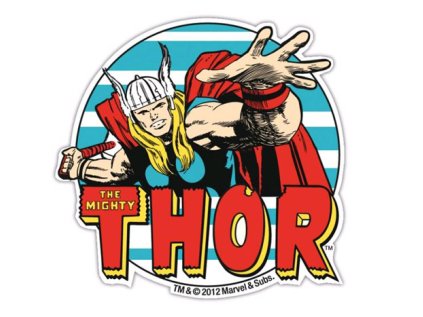 MAGNET KOVOVÝ 7 x 5 cm  MARVEL|THOR