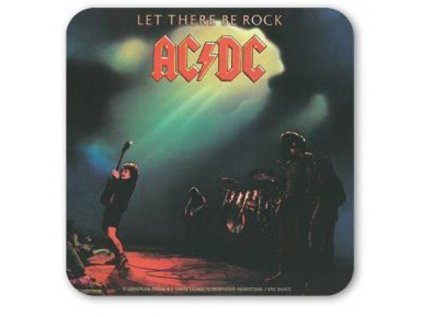 TÁCKY POD SKLENICE|BALENÍ 6 KUSŮ  AC/DC|LET THERE BE ROCK
