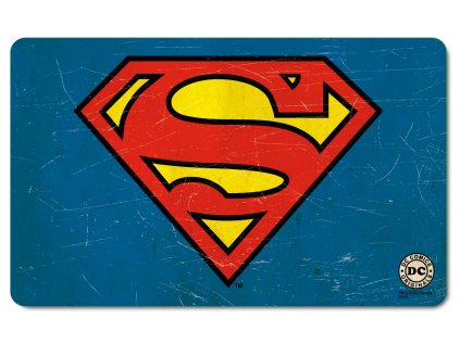 PROSTÍRÁNÍ NA STŮL|SUPERMAN  LOGO|23 x 14 cm