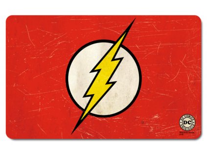 PROSTÍRÁNÍ NA STŮL|THE FLASH  LOGO|23 x 14 cm