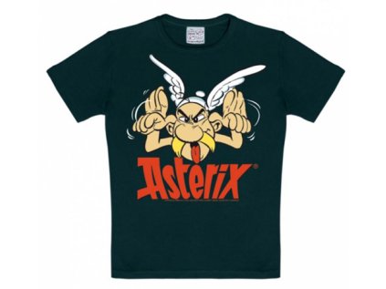 TRIČKO DĚTSKÉ/ASTERIX  GRIMACE/ČERNÉ