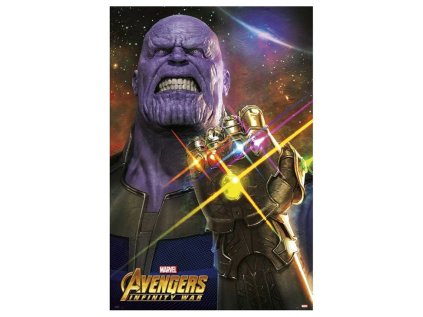 PLAKÁT 61 x 91,5 cm|AVENGERS  AVENGERS INFINITY WAR|THANOS