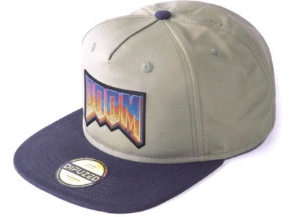 ČEPICE KŠILTOVKA|SNAPBACK|DOOM  RETRO LOGO