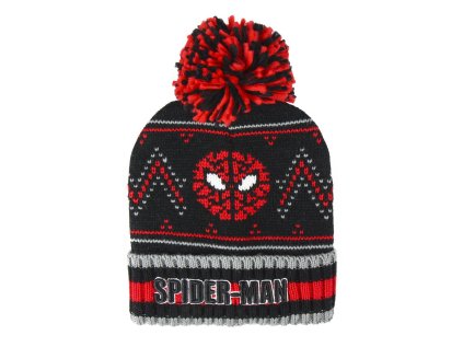 ČEPICE ZIMNÍ DĚTSKÁ KULICH|MARVEL  SPIDERMAN|UNIVERZÁLNÍ