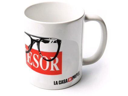 HRNEK KERAMICKÝ|LA CASA DE PAPEL  300 ml|GLASSES OF PROFESOR