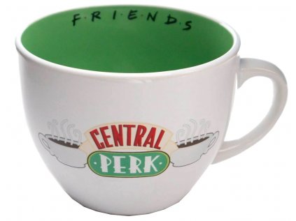 HRNEK KERAMICKÝ CAPPUCCINO|FRIENDS  650 ml|CENTRAL PERK LOGO