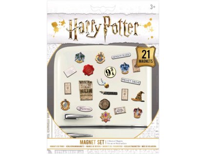 MAGNETY|BALENÍ 18 KUSŮ|HARRY POTTER  WIZARDRY