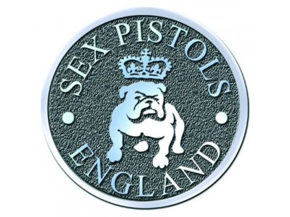 ODZNÁČEK SE ŠPENDLÍKEM|SEX PISTOLS  BULL DOG ENGLAND