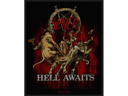 NÁŠIVKA|SLAYER  HELL AWAITS