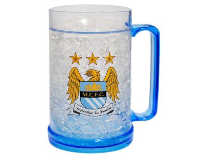 KORBEL OCHLAZOVACÍ|MANCHESTER CITY  470 ml|ZNAK|ČIRÝ PLAST