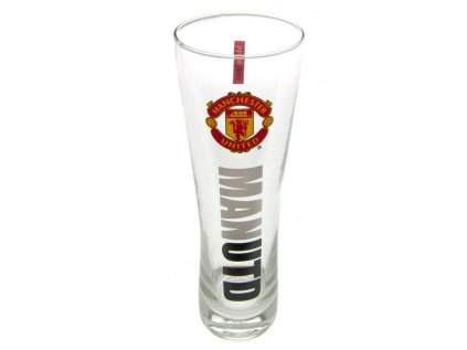 SKLENICE SKLO ČIRÉ|MAN UNITED FC  470 ml|WORDMARK|ŠTÍHLÁ|ZNAK