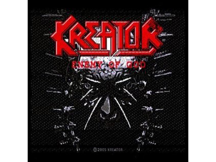 NÁŠIVKA|KREATOR  ENENMY OF GOD|SQUARE