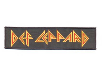 NÁŠIVKA|DEF LEPPARD  LOGO|SQUARE