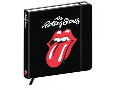 BLOK|SEŠIT 17,6 x 17,6 cm SQUARE  ROLLING STONES|CLASSIC TONGUE