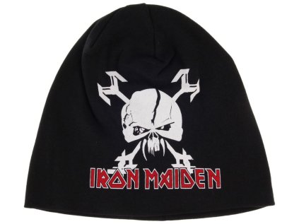ČEPICE ÚPLETOVÁ ZIMNÍ|IRON MAIDEN  FINAL FRONTIER|ČERNÁ|UNIVERSÁLNÍ