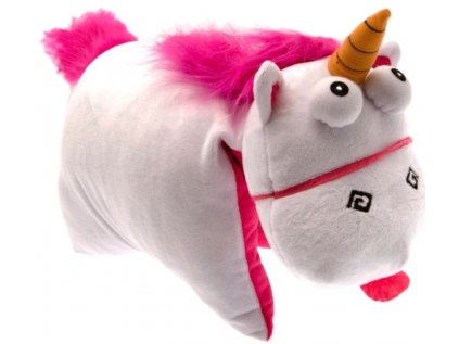 POLŠTÁŘ ROZKLÁDACÍ|DESPICABLE ME  MIMONI|FLUFFY UNICORN|35 x 23 cm