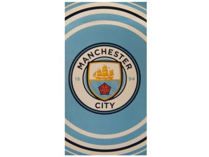 RUČNÍK OSUŠKA|MANCHESTER CITY FC  VZOR PL|ZNAK|70 x 140 cm