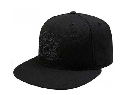 ČEPICE KŠILTOVKA|SNAPBACK  QUEEN|CREST|ČERNÁ