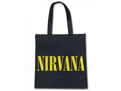 TAŠKA NA RAMENO|SHOPPING EKOLOGICKÁ  NIRVANA|LOGO|43 x 35 x 18 cm