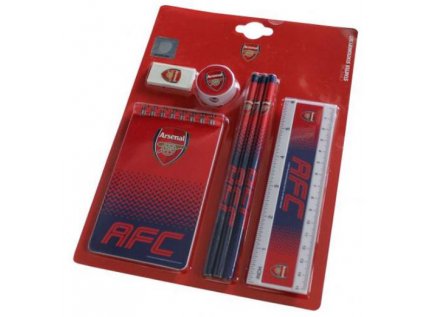 ŠKOLNÍ POMŮCKY SET|ARSENAL FC  7 PŘEDMĚTŮ|STARTER|18 x 25 cm