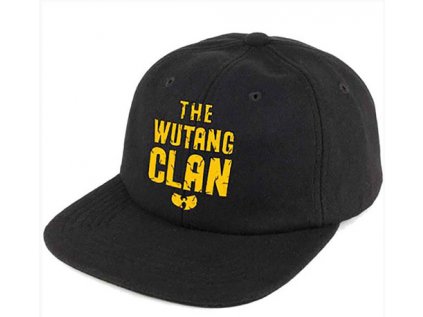 ČEPICE KŠILTOVKA|SNAPBACK  WU-TANG CLAN|LOGO|EX TOUR|ČERNÁ