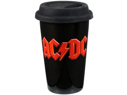 HRNEK CESTOVNÍ S VÍČKEM|AC/DC  300 ml|LOGO