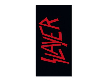 RUČNÍK OSUŠKA|SLAYER  LOGO|150 x 75 cm