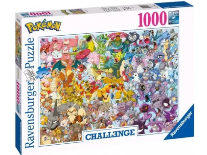 PUZZLE 1000 KUSŮ|POKÉMON  GROUP|70 x 50 cm