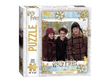 PUZZLE|HARRY POTTER  CHRISTMAS AT HOGWARTS|550 KUSŮ