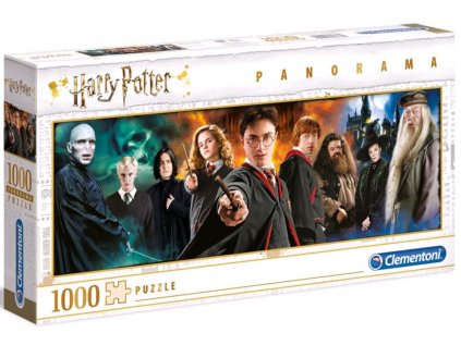 PUZZLE 1000 KUSŮ|HARRY POTTER  PANORAMA|98 x 33 cm