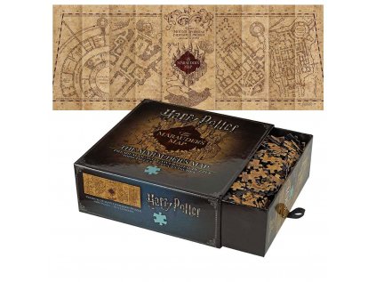 PUZZLE 1000 KUSŮ|HARRY POTTER  THE MARAUDER'S MAP|89 x 33 cm