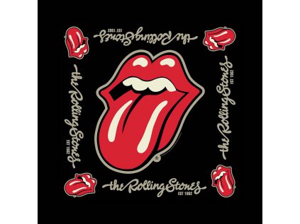 ŠÁTEK|ROLLING STONES  ESTABLISHED 1962|55 x 55 cm