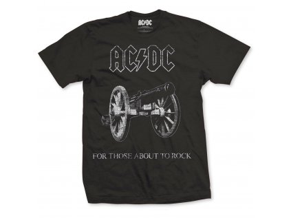 TRIČKO PÁNSKÉ|AC/DC  ABOUT TO ROCK|ČERNÉ