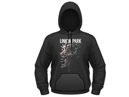 MIKINA PÁNSKÁ S KAPUCÍ|LINKIN PARK  STAG|ČERNÁ| (XL)