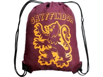 PYTLÍK GYM BAG|HARRY POTTER  GRYFFINDOR|34 x 45 cm|VÍNOVÝ