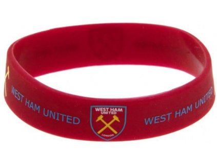 NÁRAMEK SILIKONOVÝ|WEST HAM UNITED  ZNAK|PRŮMĚR 7 cm