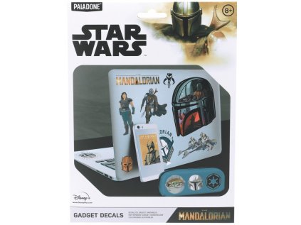 SAMOLEPKY NA ELEKTRONIKU  STAR WARS|THE MANDALORIAN|4 LISTY