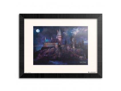 PLAKÁT V RÁMU 30 x 40 cm  HARRY POTTER|HOGWARTS